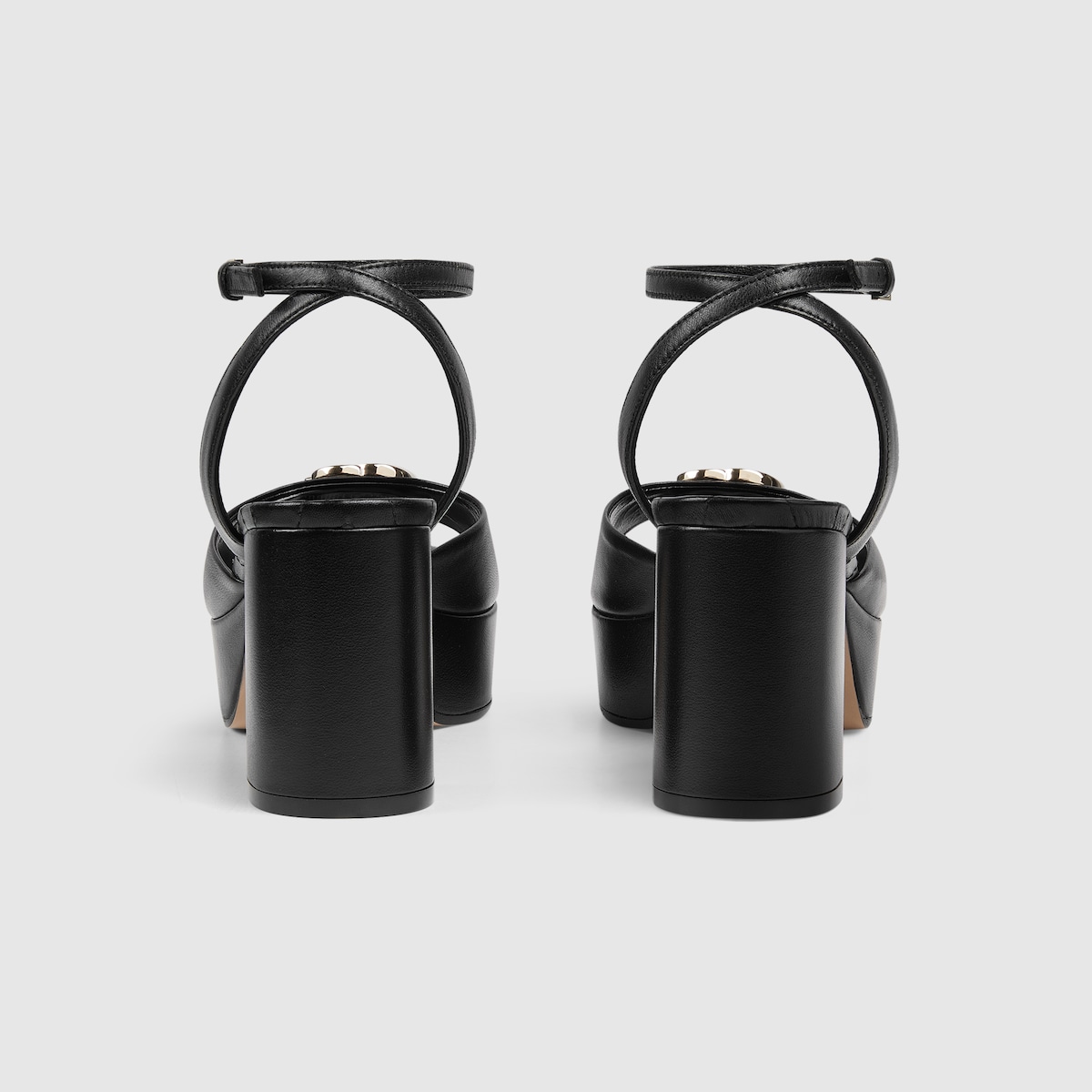 Gucci Women’s platform sandal with Double G - Image 4